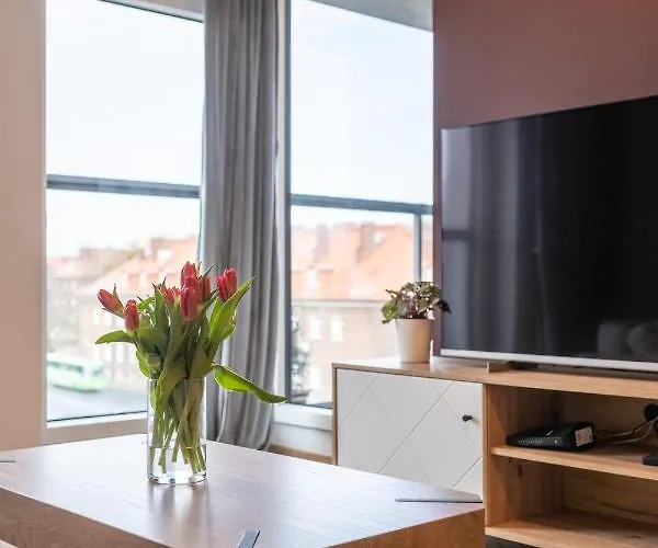 Апартаменты Lotte - Parking Podziemny, Osiedle Strzezone Гливице